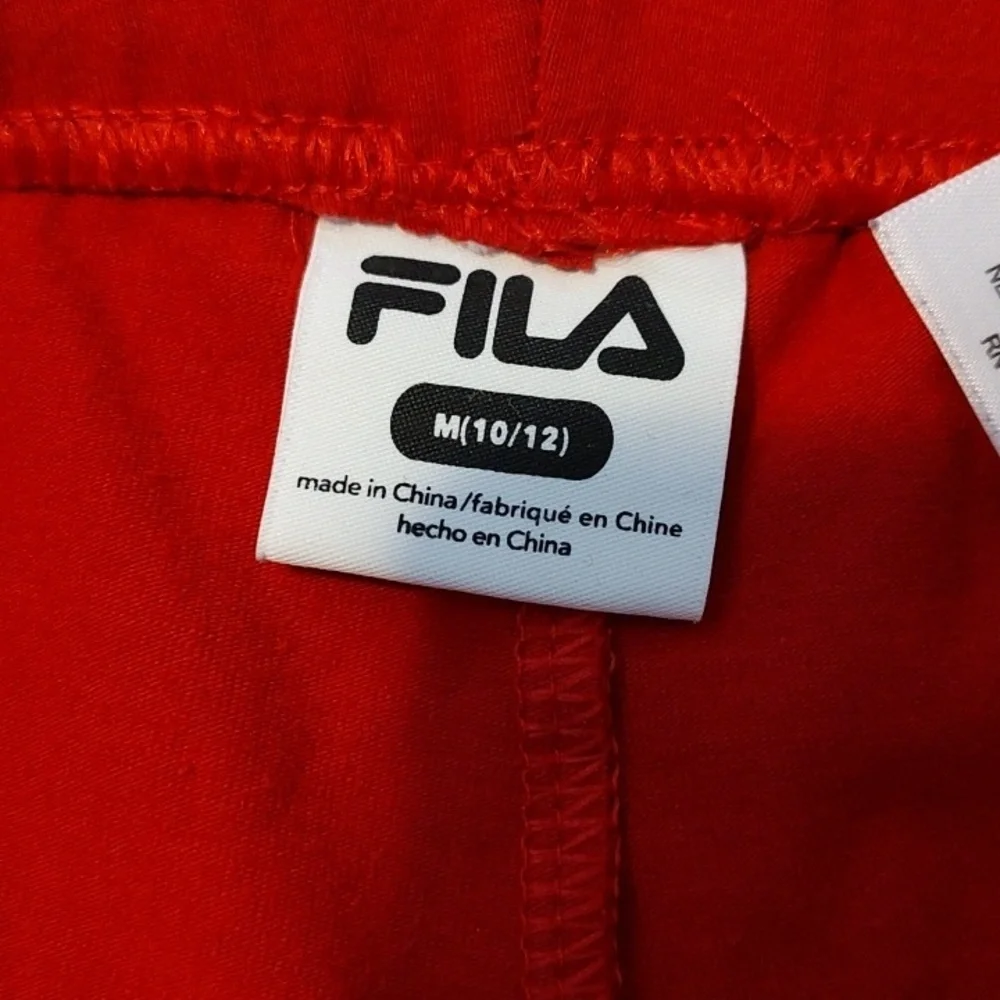 Fila Red Athletic Shorts